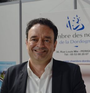 Sylvain Fercoq, président de la Chambre des Notaires de Dordogne