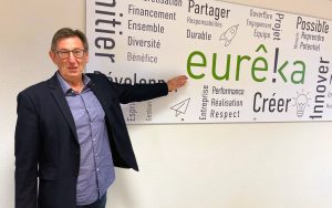 René Zaros, vice-président de Val de Garonne Agglomération, EURÊKA