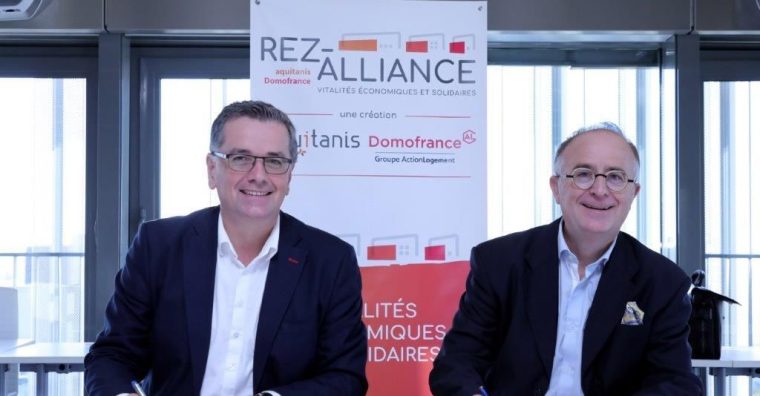 Illustration de l'article Lot-et-Garonne – Domofrance et Aquitanis créent le GIE Rez-Alliance