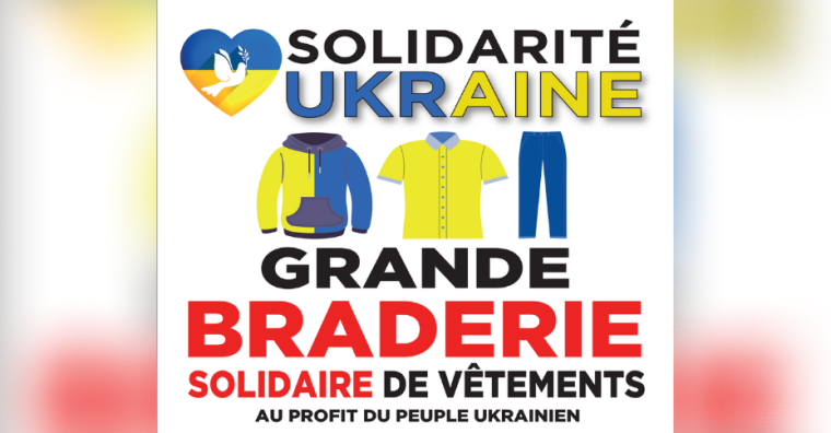 Illustration de l'article Dordogne – Braderie solidaire pour le peuple ukrainien