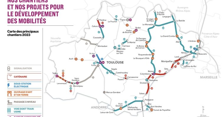 Illustration de l'article Hautes-Pyrénées – SNCF Réseau : 483 M€ investis en 2023