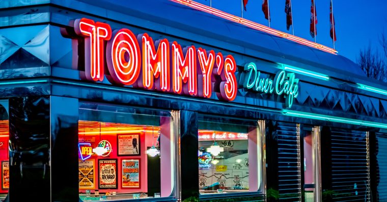 Tommy's Diner, restaurant, burger, Labège, Toulouse, Etats-Unis