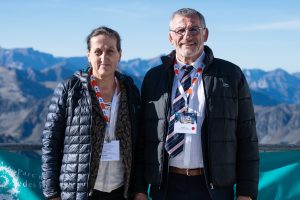 ciel étoilé Melina Roth, directrice du parc national des Pyrénées et Louis Armary, président du parc national des Pyrénées