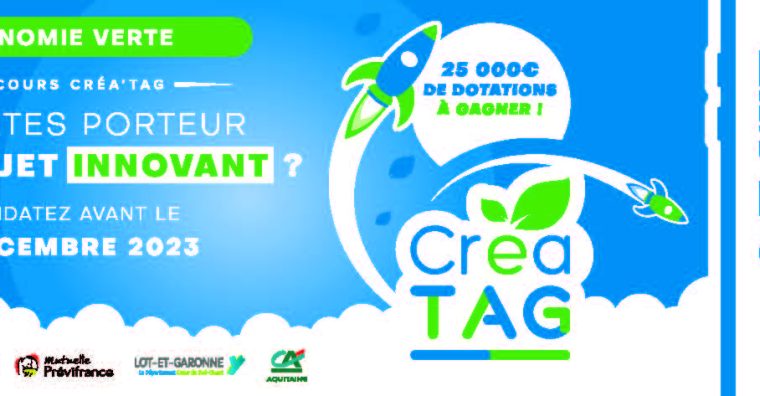 Illustration de l'article Lot-et-Garonne – Concours Crea’Tag 2023