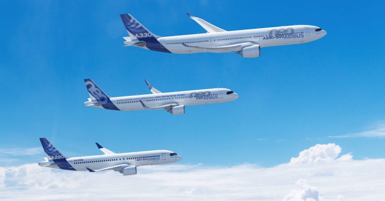 Illustration de l'article Airbus explose les records en 2023