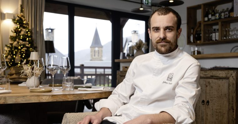 Julien Saltet, chef du restaurant Erassens Sailhan