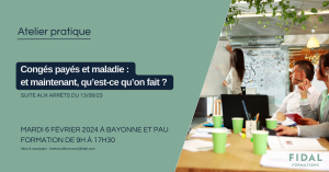 congés payés et arrêt maladie 
