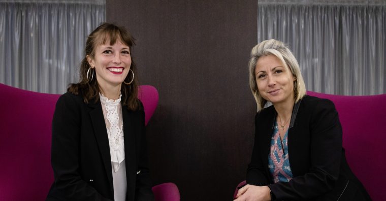 Sarah Blondel, commerciale et Émilie Dupras, directrice du Rex Hôtel