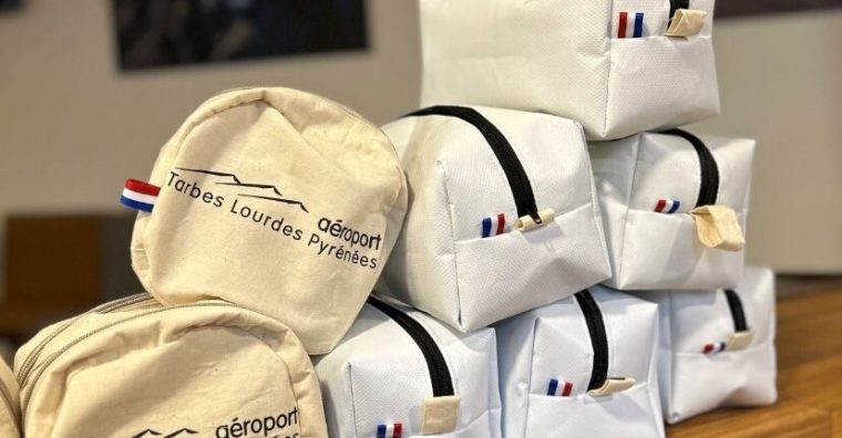 Le personnel de l’aéroport TLP a reçu deux trousses fabriquées par la start-up Madzan