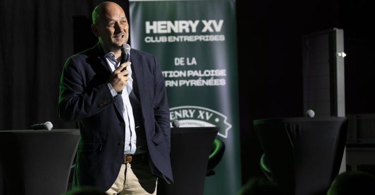 Alexandre Roussille, président du club Henry XV rugby