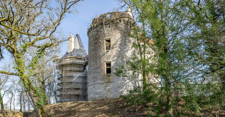 Illustration de l'article Rouffignac-Saint-Cernin-de-Reilhac – Le château de l’Herm choisi par la Mission patrimoine