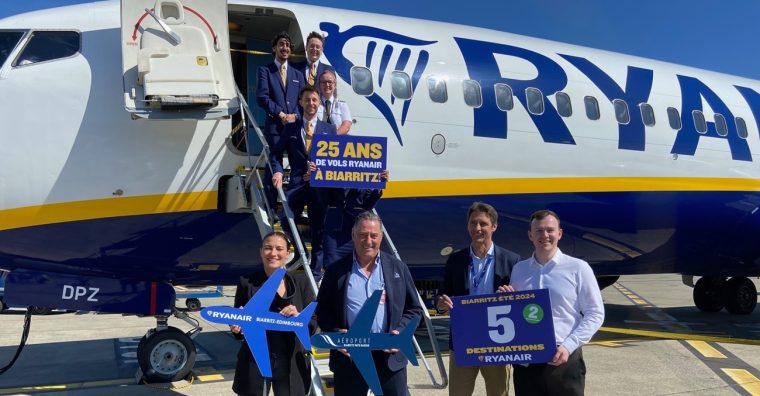 Illustration de l'article Biarritz – Ryanair fête ses 25 ans