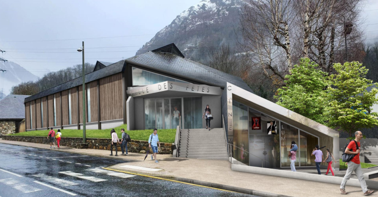 Illustration de l'article Saint-Lary-Soulan : les travaux du futur espace culturel avancent