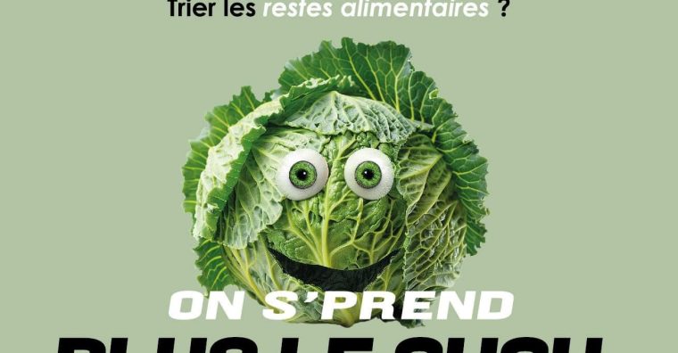 Illustration de l'article Une campagne décalée pour les bio-déchets