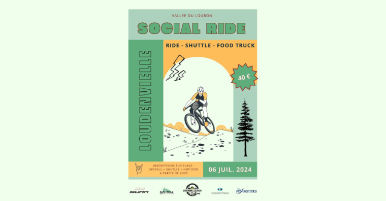 Journée social ride à Loudenvielle organisée par Louron Bike & Trail © Louron Bike & Trail