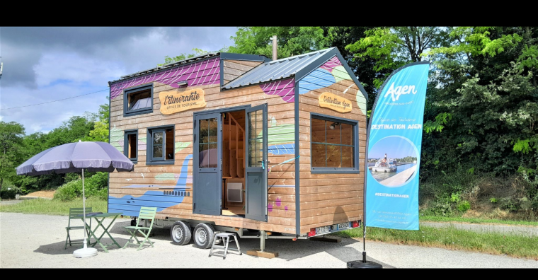 Illustration de l'article Agen – Une tiny house dédiée au tourisme