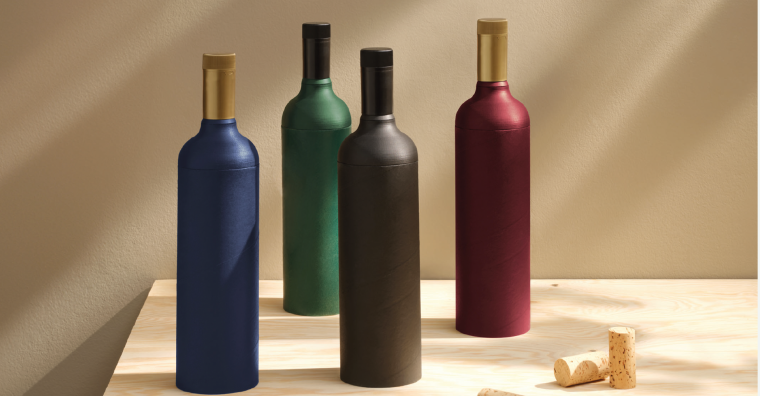 Illustration de l'article Après les bouteilles en lin, voici celles en carton