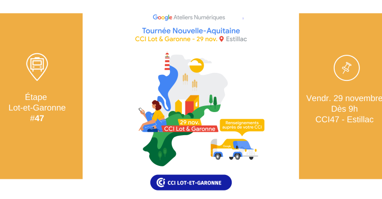 Illustration de l'article Estillac – Atelier Google à la CCI