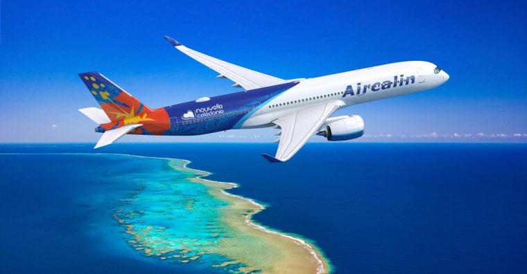 Illustration de l'article La compagnie Aircalin commande deux avions A350