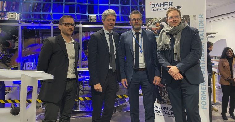 Illustration de l'article Daher inaugure son centre de formation à Colomiers