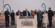 Pibrac : la première pierre du futur centre d’incendie et de secours est posée