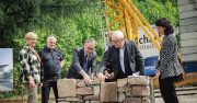 Banca : pose de la première pierre du tiers-lieu Olha