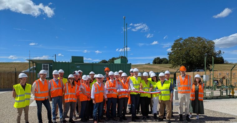 Illustration de l'article Teréga et GRDF inaugurent un nouveau poste de rebours à Moncrabeau