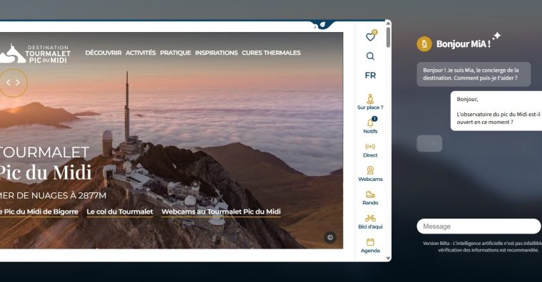 Illustration de l'article L’office de tourisme Tourmalet pic du Midi refond son écosystème digital