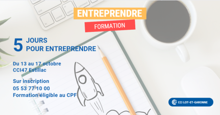 Illustration de l'article Estillac – 5 jours pour entreprendre à la CCI