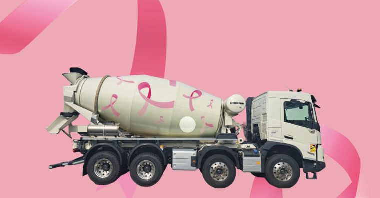 Illustration de l'article Les camions du Groupe Daniel se parent de rose