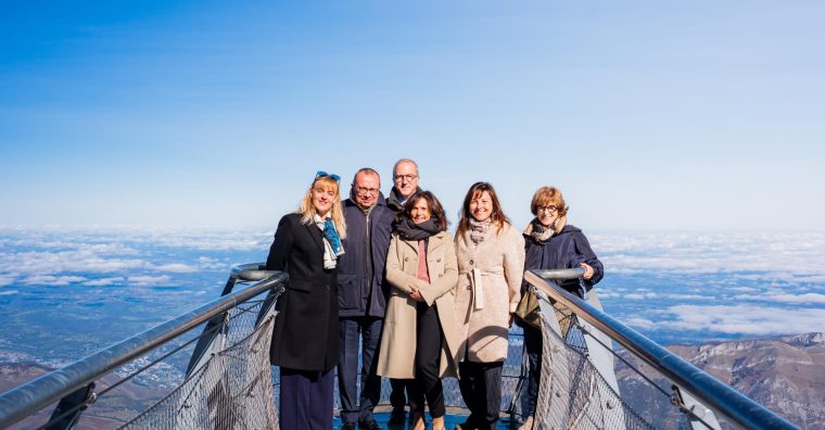Illustration de l'article Les nouvelles infrastructures scientifiques du pic du Midi inaugurées