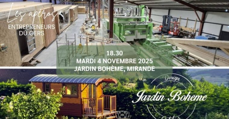 Illustration de l'article Mirande – Les Apéros des Entrepreneurs du Gers, édition de novembre !