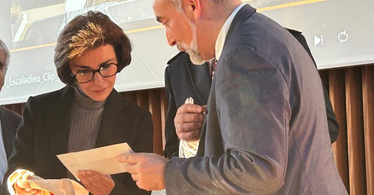 Illustration de l'article Rachida Dati en visite aux nouvelles Archives départementales