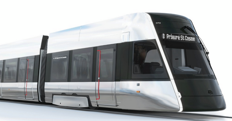 Illustration de l'article CAF dévoile le visage de son nouveau tramway