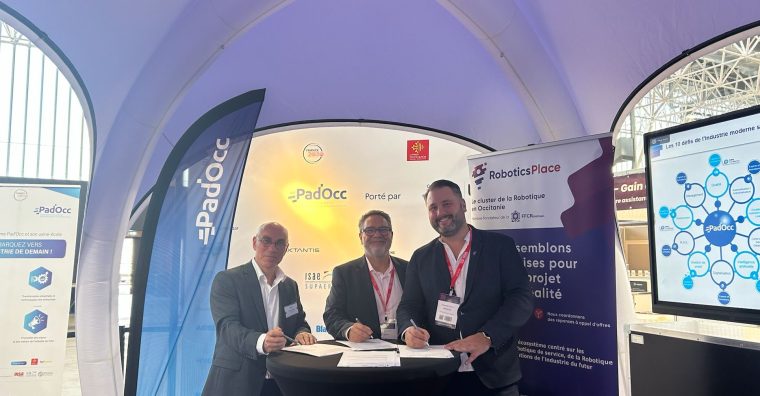 Illustration de l'article Un partenariat entre la plateforme Pad’Occ et le cluster Robotics Place