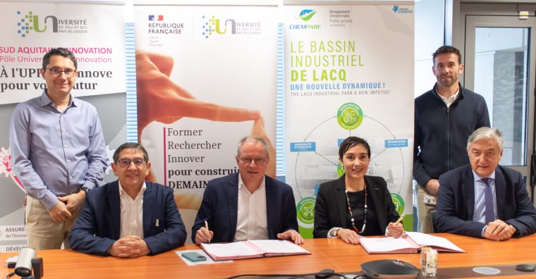 Illustration de l'article L’université de Pau et des Pays de l’Adour et Chemparc renforcent leur collaboration