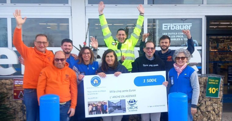 Illustration de l'article Agen – Castorama au soutien de l’Arche en Agenais