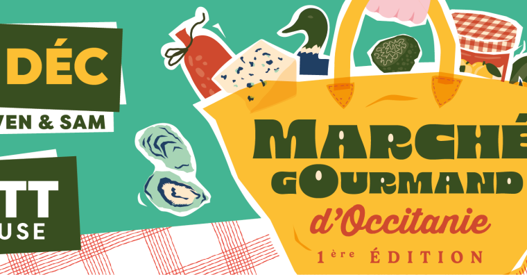 Illustration de l'article 200 producteurs réunis au Marché gourmand d’Occitanie du 12 au 14 décembre