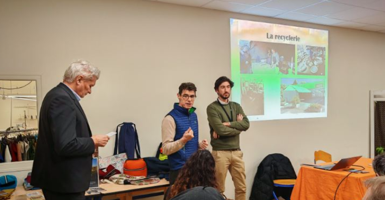 Illustration de l'article « Ricochets » pour un club d’entreprises