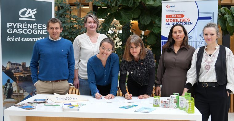 Illustration de l'article Le Crédit Agricole Pyrénées Gascogne et EDF s&rsquo;engagent pour « les clients fragiles »