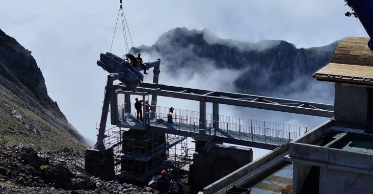 Illustration de l'article Dernière ligne droite pour le chantier de la télécabine des Laquets