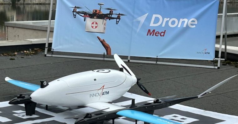 Illustration de l'article Cugnaux – Innov’ATM lève 5 millions d’euros pour sa solution de livraison par drone