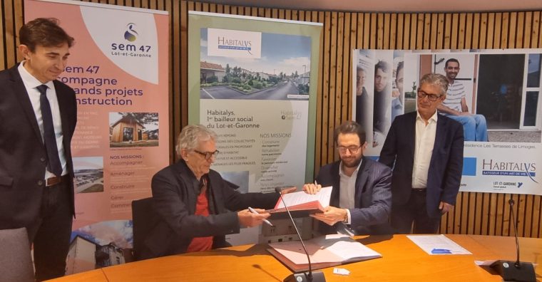 Illustration de l'article Agen – Habitalys et la SEM 47 partenaires