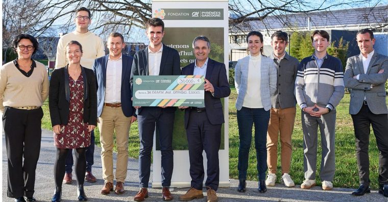 Illustration de l'article Le CAPG remet 30 000 euros à Du Béarn aux Grandes Écoles