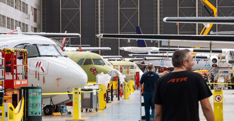 Illustration de l'article ATR, dévoile ses résultats 2025 avec des livraisons à la baisse