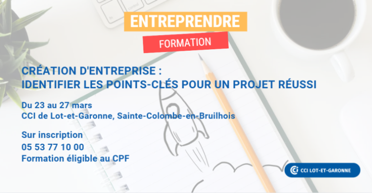 Illustration de l'article Sainte-Colombe-en-Bruilhois – La création d’entreprise avec la CCI 47