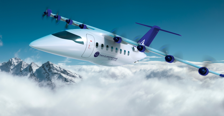 Illustration de l'article Pan Européenne Air Service : une première commande de ferme pour l’avion ERA d’Aura Aero