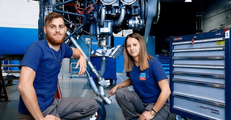 Illustration de l'article Tarmac Aerosave recrute ses alternants en direct