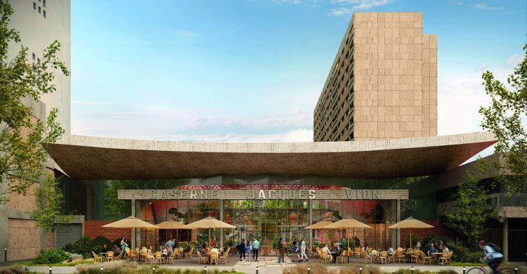 Illustration de l'article Toulouse : l’ancienne caserne Jacques-Vion réhabilitée par Sporting Promotion et Vinci Immobilier