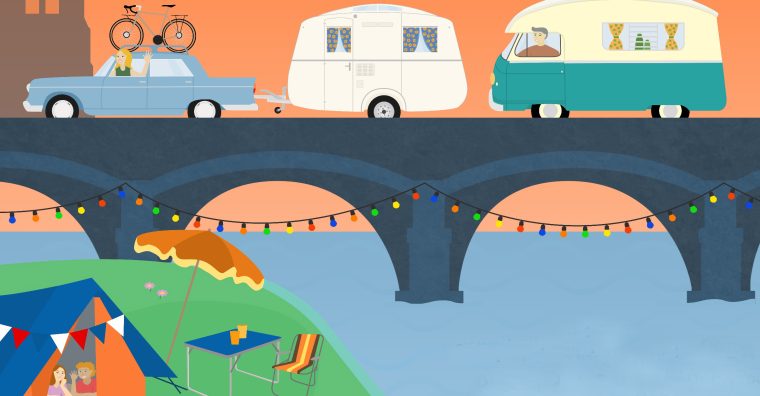 Illustration de l'article Les Puces du Rétro Campeur : le camping côté rétro